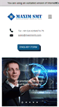 Mobile Screenshot of maximsmt.com